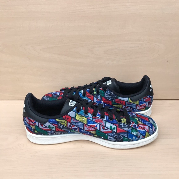 (SOLD!!) ADIDAS STAN SMITH MULTICOLOR SIZE 9 - Picture 2 of 5